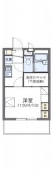 レオパレスクレセントの物件間取画像